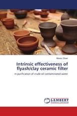 Intrinsic effectiveness of flyash/clay ceramic filter