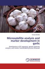 Microsatellite analysis and marker development in garlic