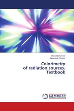 Colorimetry of radiation sources. Textbook