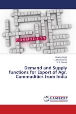 Demand and Supply functions for Export of Agr. Commodities from India
