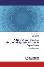 A New Algorithm for Solution of System of Linear Equations