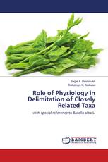 Role of Physiology in Delimitation of Closely Related Taxa