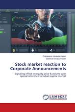 Stock market reaction to Corporate Announcements