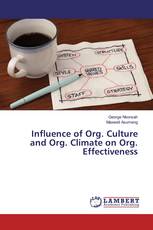 Influence of Org. Culture and Org. Climate on Org. Effectiveness