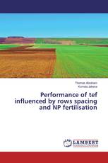 Performance of tef influenced by rows spacing and NP fertilisation
