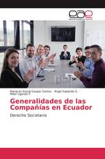 Generalidades de las Compañías en Ecuador