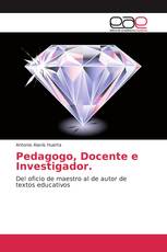 Pedagogo, Docente e Investigador.