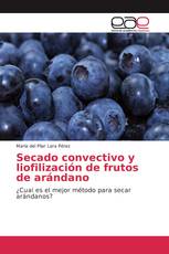 Secado convectivo y liofilización de frutos de arándano