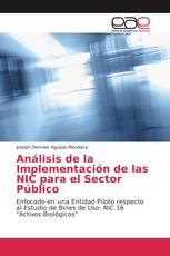 Análisis de la Implementación de las NIC para el Sector Público