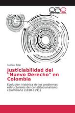 Justiciabilidad del "Nuevo Derecho" en Colombia