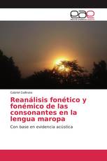 Reanálisis fonético y fonémico de las consonantes en la lengua maropa