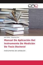 Manual De Aplicación Del Instrumento De Medición De Tesis Doctoral