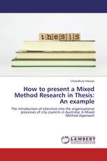 How to present a Mixed Method Research in Thesis: An example