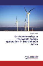 Entrepreneurship in renewable energy generation in Sub-Saharan Africa
