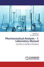 Pharmaceutical Analysis – I Laboratory Manual