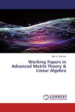 Working Papers in Advanced Matrix Theory & Linear Algebra