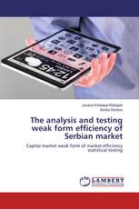 The analysis and testing weak form efficiency of Serbian market