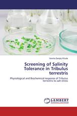 Screening of Salinity Tolerance in Tribulus terrestris