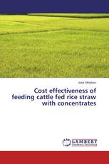 Cost effectiveness of feeding cattle fed rice straw with concentrates