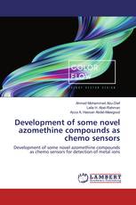 Development of some novel azomethine compounds as chemo sensors