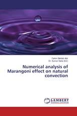 Numerical analysis of Marangoni effect on natural convection