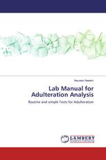 Lab Manual for Adulteration Analysis