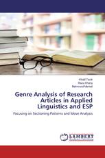 Genre Analysis of Research Articles in Applied Linguistics and ESP