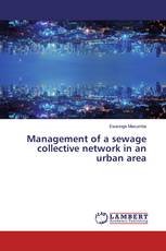 Management of a sewage collective network in an urban area