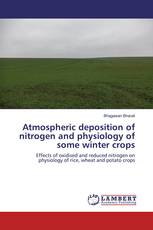 Atmospheric deposition of nitrogen and physiology of some winter crops