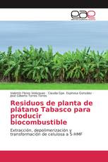 Residuos de planta de plátano Tabasco para producir biocombustible