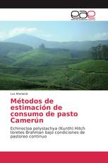 Métodos de estimación de consumo de pasto Camerún