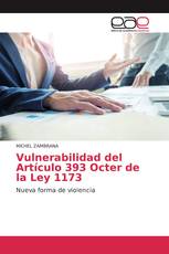 Vulnerabilidad del Artículo 393 Octer de la Ley 1173