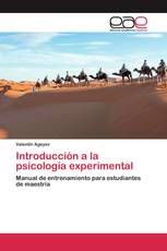 Introducción a la psicología experimental
