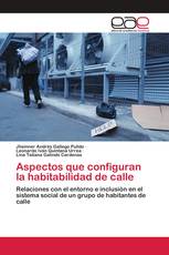 Aspectos que configuran la habitabilidad de calle