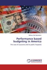 Performance based budgeting in America