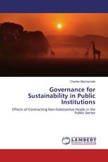 Governance for Sustainability in Public Institutions