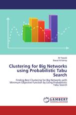 Clustering for Big Networks using Probabilistic Tabu Search