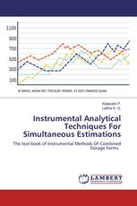 Instrumental Analytical Techniques For Simultaneous Estimations