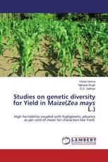 Studies on genetic diversity for Yield in Maize(Zea mays L.)
