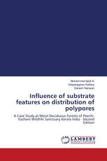 Influence of substrate features on distribution of polypores