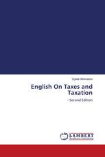 English On Taxes and Taxation