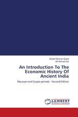 An Introduction To The Economic History Of Ancient India