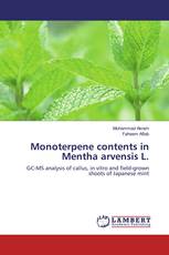Monoterpene contents in Mentha arvensis L.