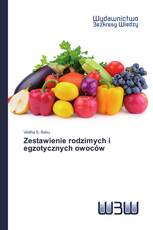 Zestawienie rodzimych i egzotycznych owoców