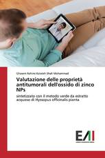 Valutazione delle proprietà antitumorali dell'ossido di zinco NPs