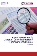 Kamu Sektöründe İç Denetim: Üniversite Hastane İşletmesinde Uygulama