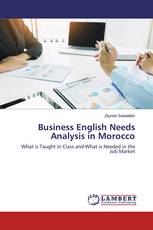 Business English Needs Analysis in Morocco