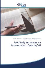 Faol ilmiy terminlar va tushunchalar o'quv lug'ati