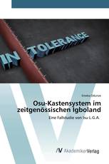 Osu-Kastensystem im zeitgenössischen Igboland