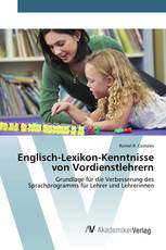 Englisch-Lexikon-Kenntnisse von Vordienstlehrern